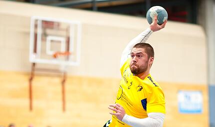 Marco Friedrich hatte gegen die Selber Defensive einen schweren Stand und traf lediglich nur ein Mal.