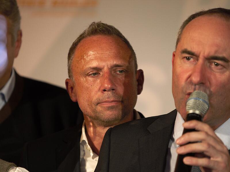 &bdquo;Arbeiten gut zusammen": Aber beste Freunde werden Freie-W&auml;hler-Chef Hubert Aiwanger (rechts) und Thorsten Glauber nicht mehr.