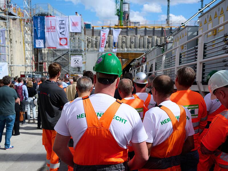 Start des Tunnelvortriebs der 2. Stammstrecke Start des Tunnelvortriebs der 2. Stammstrecke