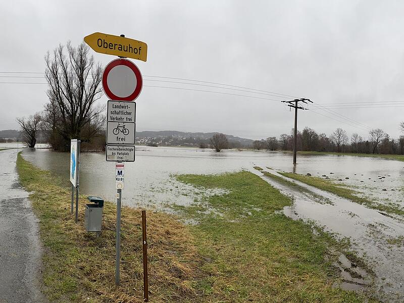 Hochwasser Kulmbach: Erste Überflutungen im Landkreis