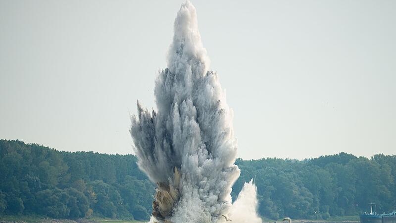 Niedrigwasser der Donau in Rum&auml;nien