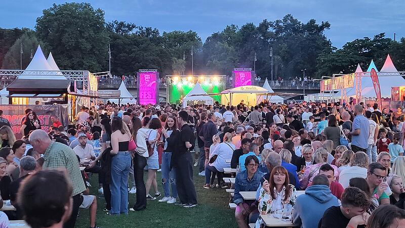Rakoczy-Fest 2024 in Bad Kissingen eröffnet: Party auf der Europawiese