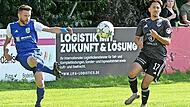 Der SV Ketschendorf (hier gegen Bosporus Coburg) greift in dieser Kreisliga-Saison bislang weiter vorne an.