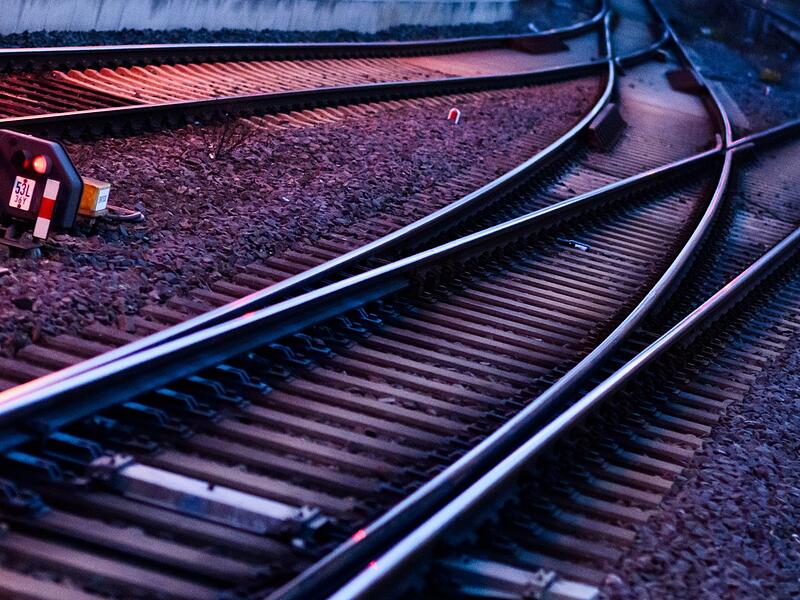 Bahnschienen