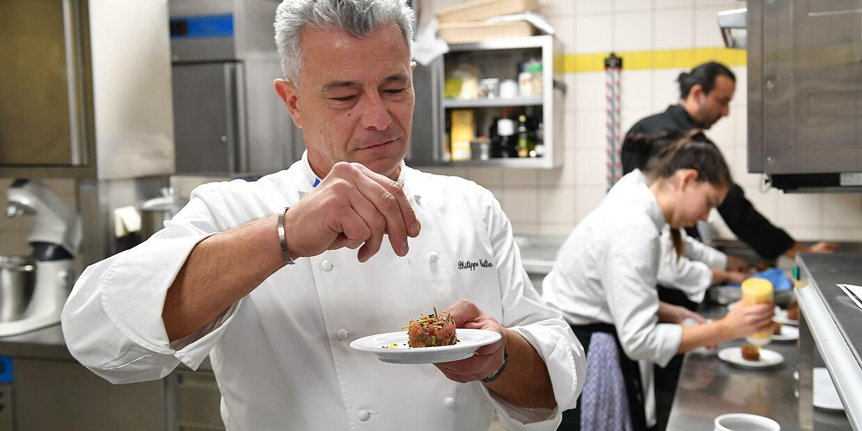 Sternekoch in Bamberg Philippe Colin kocht im Auftrag von Michael