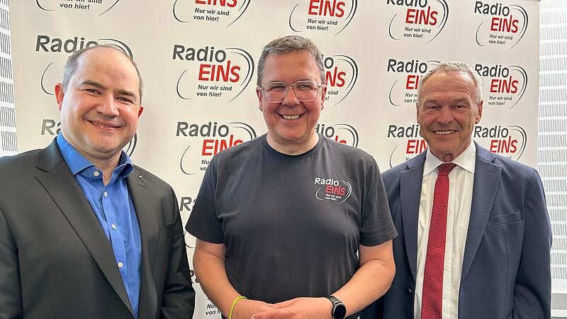 Duell vor der OB-Stichwahl in Neustadt bei Coburg: Frank Rebhan und Dominik Heike live bei Radio Eins