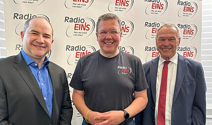 Duell vor der OB-Stichwahl in Neustadt bei Coburg: Frank Rebhan und Dominik Heike live bei Radio Eins