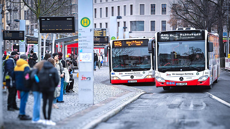 Längeres Warten auf den Bus: Die neuen Fahrpläne kommen bei den Bambergern nicht gut an.
