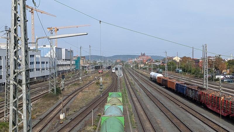 Bamberg Bahnhof Gleisfeld