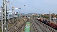 Bamberg Bahnhof Gleisfeld