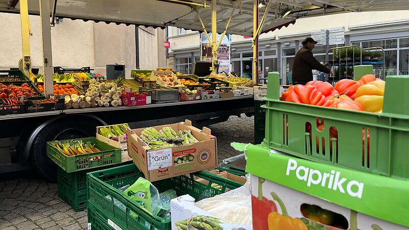 Gr&uuml;ner Markt am Donnerstag