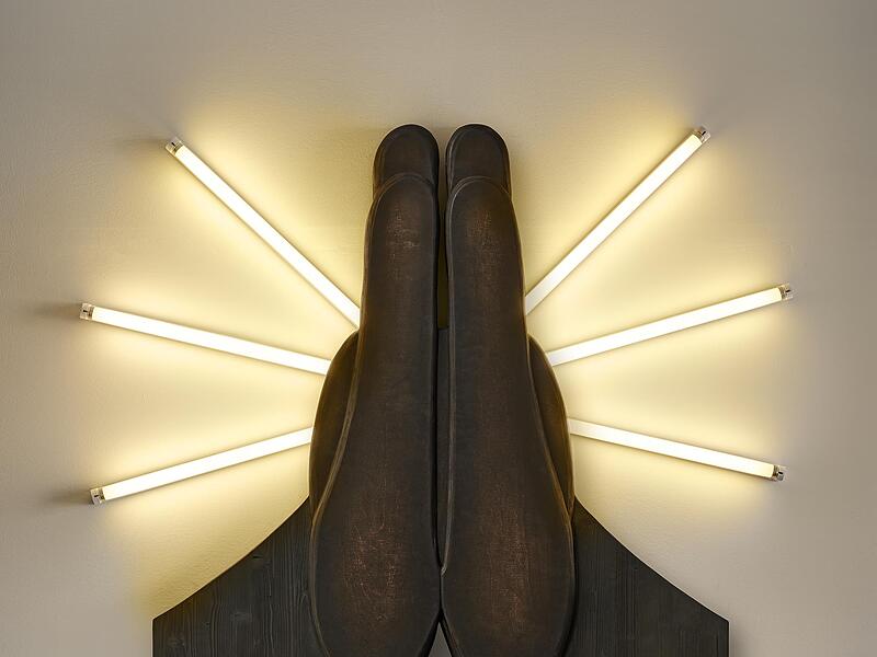 Den Name der Ausstellung hat sich das Kunstpalais vom Titel dieses Werkes „High Five“ von Yarisal und Kublitz abgeschaut. Den Name der Ausstellung hat sich das Kunstpalais vom Titel dieses Werkes „High Five“ von Yarisal und Kublitz abgeschaut.