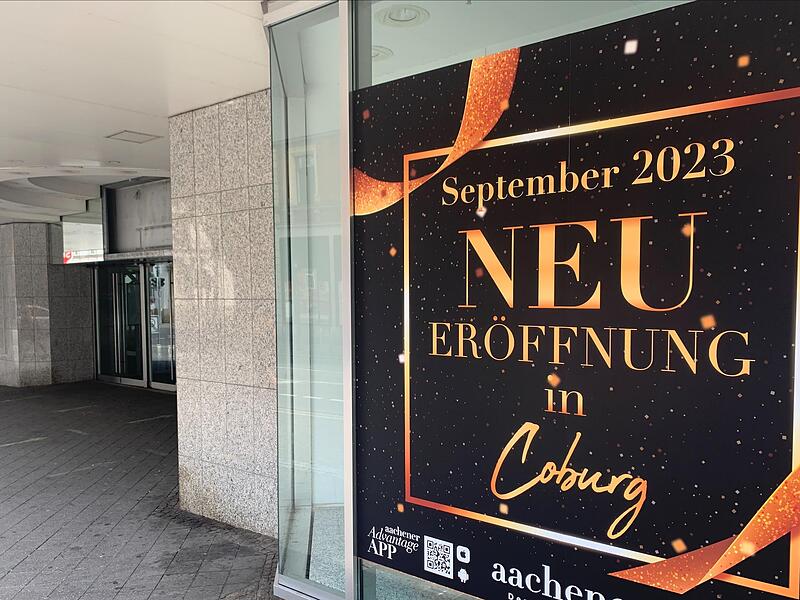 „Aachener“ kommt nach Coburg: Die Neueröffnung ist für September geplant. „Aachener“ kommt nach Coburg: Die Neueröffnung ist für September geplant.