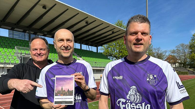 Fu&szlig;ballkrimi Bamberger Zwietracht Harry Luck, Andreas Pfahlmann und Sascha Dorsch