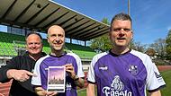 Fußballkrimi Bamberger Zwietracht Harry Luck, Andreas Pfahlmann und Sascha Dorsch