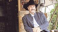 Wild West in Bayern: Markus Söder in dieser Woche beim Besuch eines Cowboy-Clubs in München.