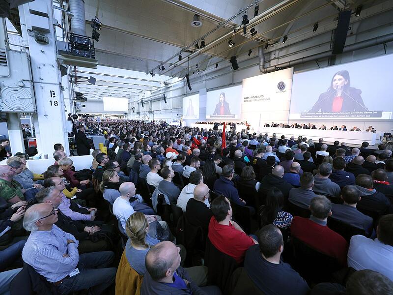 VW-Betriebsratsvorsitzende Daniela Cavallo