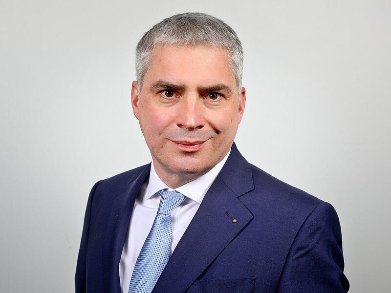 Der IHK-Pr&auml;sident Michael Waasner aus Forchheim.