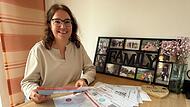 Sonja Gl&uuml;ck engagiert sich f&uuml;r die DKMS: Ihr Sohn erhielt nach einer Leuk&auml;mie-Diagnose so viel Unterst&uuml;tzung, dass ihre Familie dazu beitragen will, anderen Erkrankten zu helfen.