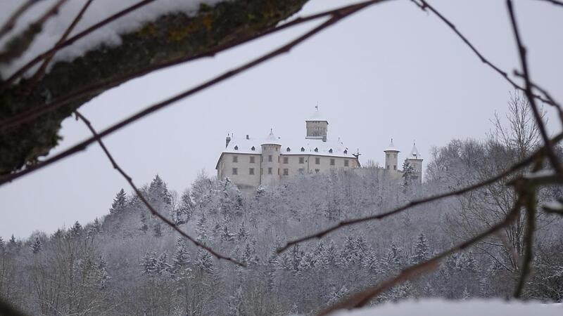 Schloss Greifenstein wirkte, als stünde bald Weihnachten vor der Tür.Forchheim & Fränkische Schweiz Schloss Greifenstein wirkte, als stünde bald Weihnachten vor der Tür.Forchheim & Fränkische Schweiz