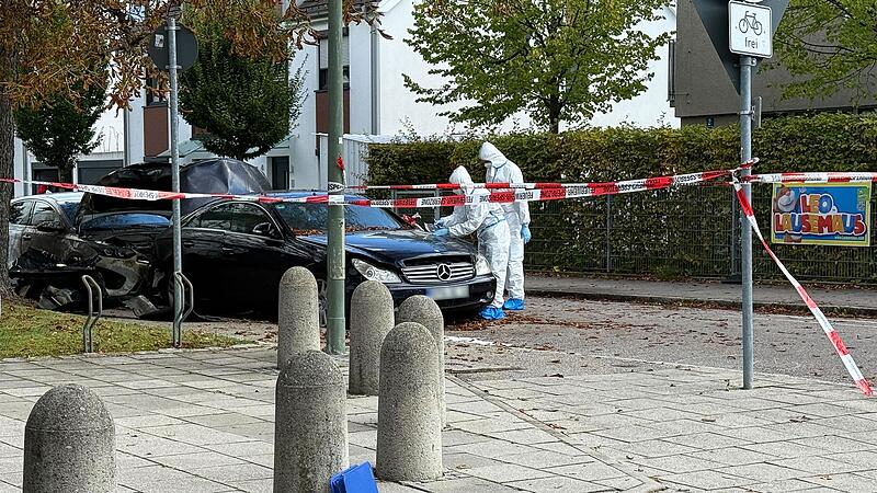 Brand in München - Großeinsatz von Polizei und Feuerwehr