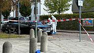 Brand in München - Großeinsatz von Polizei und Feuerwehr