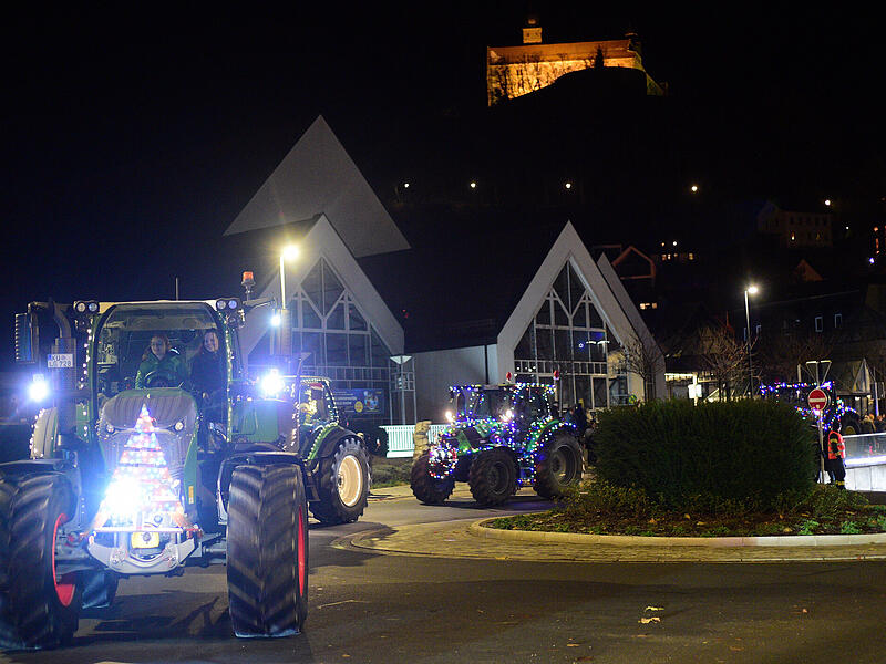 Auch 2025 gibt es eine Lichterfahrt durch Kulmbach