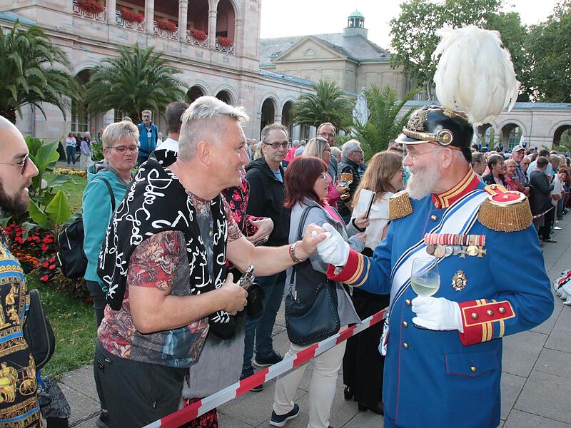 Hubert Fella kommt jedes Jahr zum Rakoczy-Fest