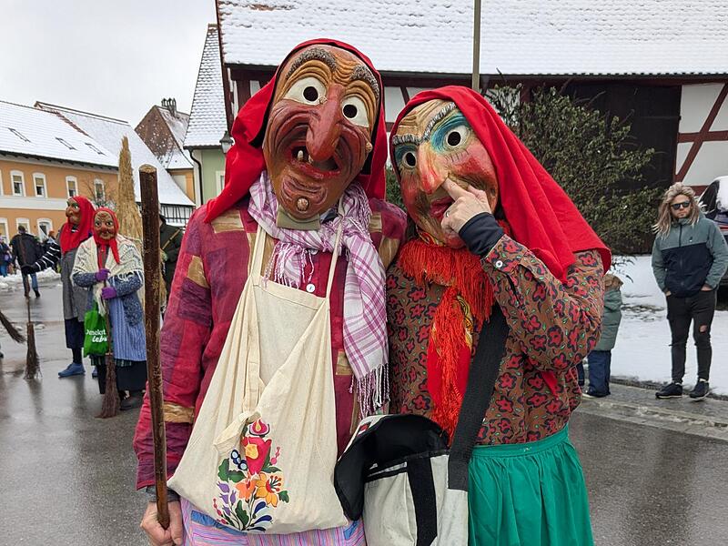 Ganz sch&ouml;n was los in Geisfeld: alle Impressionen vom Faschingsumzug!
