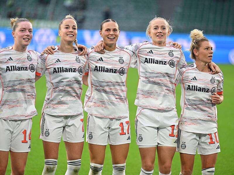 Fußballerinnen des FC Bayern München