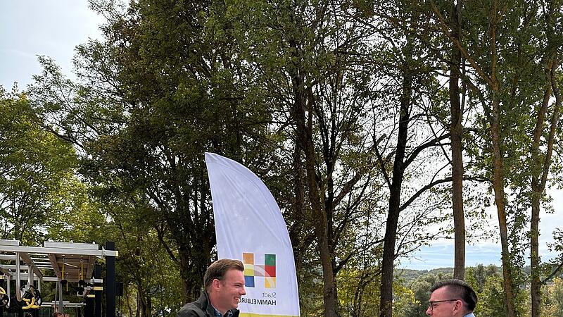 Er&ouml;ffnung des Mehrgenerationenparks in Hammelburg