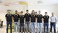 Mit frischen Spielern und frischem Elan startet der HSC Coburg um Trainer Anel Mahmutefendic und Geschäftsführer Jan Gorr in die neue Saison.