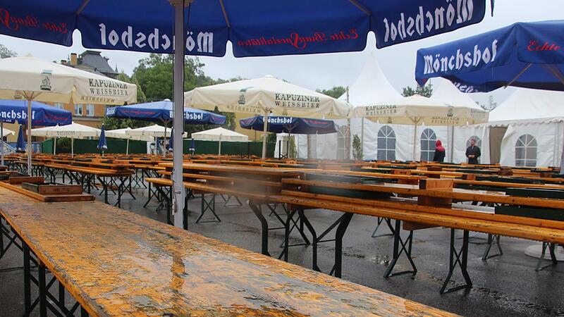 Schlechte Aussichten f&uuml;r den Biergarten? Zumindest f&uuml;rs Wochenende sind auch sonnige Abschnitte vorhergesagt.