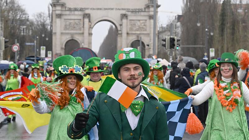 St. Patrick's Day Parade in M&uuml;nchen