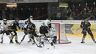 Bayreuth Tigers schlagen Höchstadter EC im Oberligaderby Aidan Brown (Nummer 23) und die Bayreuth Tigers bestraften den Höchstadter EC für einen nach gutem Beginn pomadigen Auftritt.