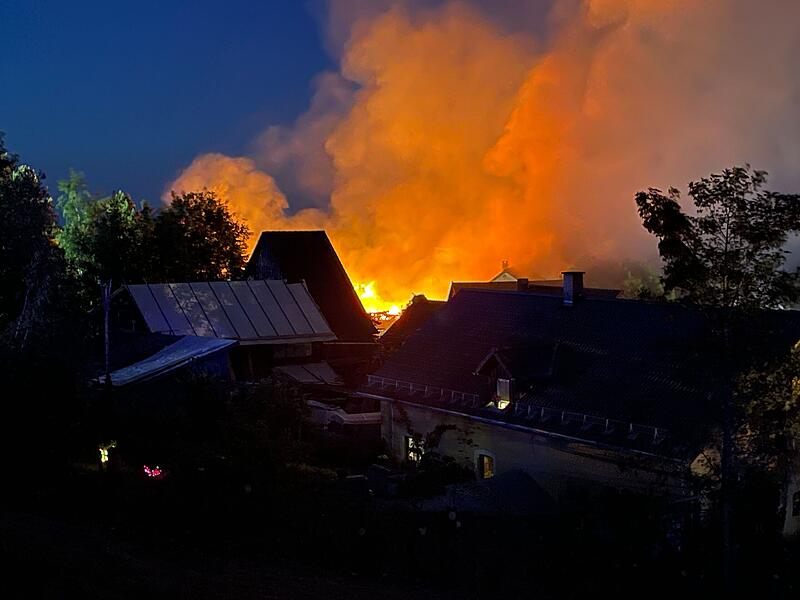 Großbrand in Altenreuth2023 Brand in Altenreuth Teil 1