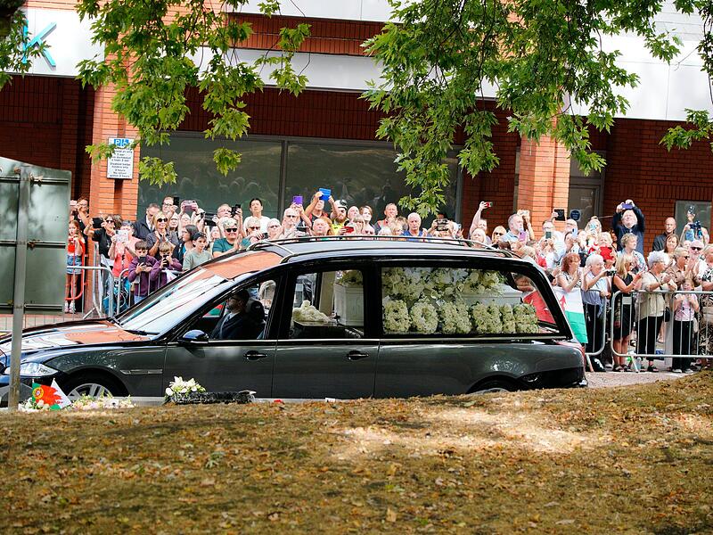 Beisetzung der britischen S&auml;ngerin Bonnie Tyler