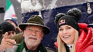 Arnold Schwarzenegger und Lindsey Vonn