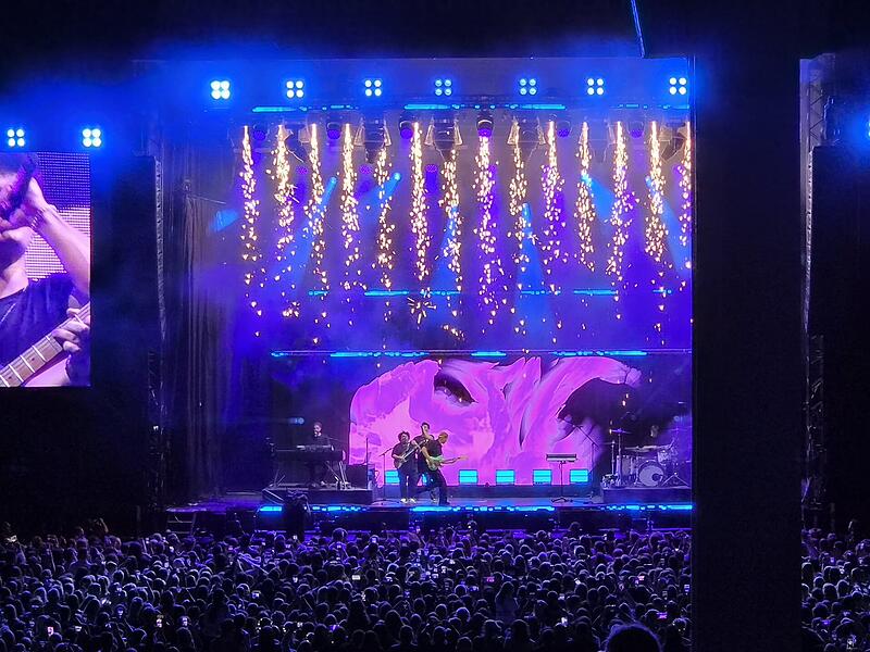 Wincent Weiss beim Open Air in Bad Kissingen