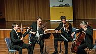 Das Bennewitz Quartett gastierte auf Einladung der Gesellschaft der Musikfreunde Coburg im Kongresshaus Rosengarten (von links): Jakub Fiser, Stepan Jezek, Jiri Pinkas und Stepan Dolezal.