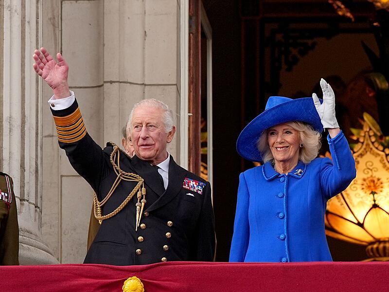 König Charles III. und Königin Camilla