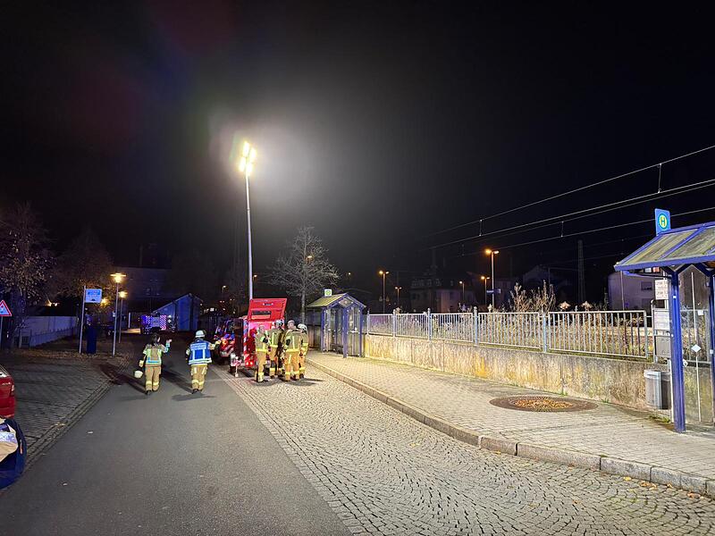 Einsatz Bahnhof