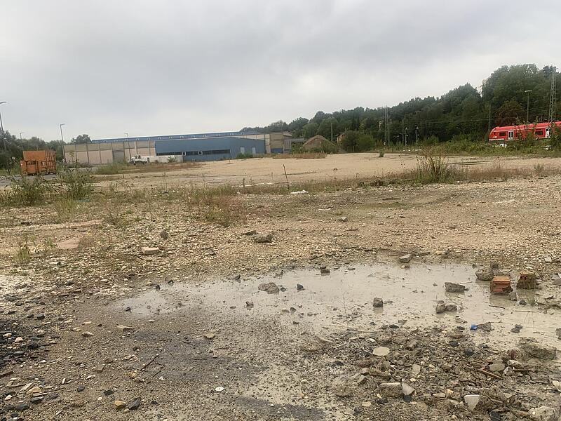 Globe Coburg: Mit dem Bau des geplanten Parkplatzes ist noch nicht begonnen worden.