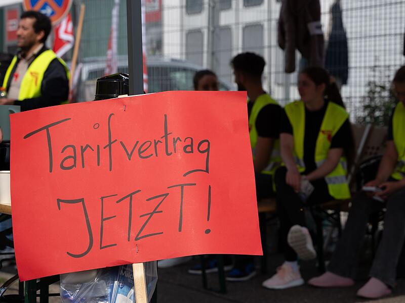 Forderung nach Tarifvertrag