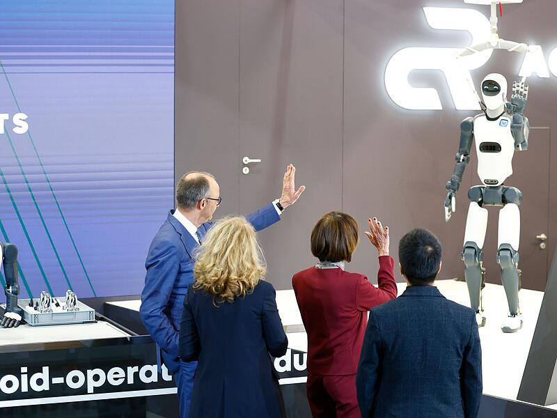 Beginn der Hannover Messe