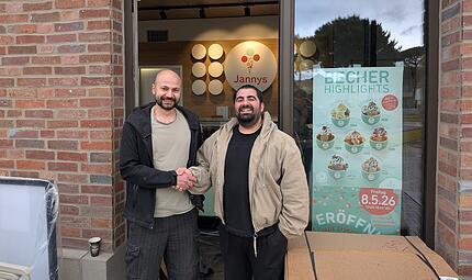 &Ouml;mer Karatepe und Akif Tatar Unternehmer Bamberg