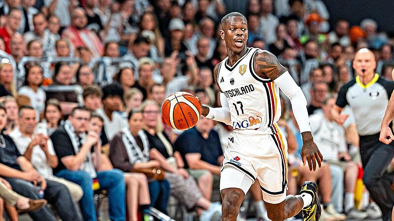 Dennis Schröder erzielte im letzten Spiel der ersten WM-Qualifikationsphase 20 Punkte und verteilte neun Assists bei seinem Auftritt in Bamberg. Daniel Löb, dpa Dennis Schröder erzielte im letzten Spiel der ersten WM-Qualifikationsphase 20 Punkte und verteilte neun Assists bei seinem Auftritt in Bamberg. Daniel Löb, dpa