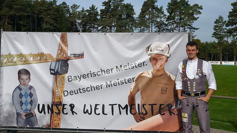 Jakob Distler ist Weltmeister im StahlbetonbauForchheim & Fr&auml;nkische Schweiz