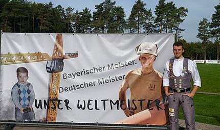 Jakob Distler ist Weltmeister im StahlbetonbauForchheim & Fr&auml;nkische Schweiz
