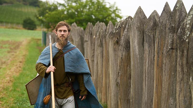 Als germanischer Krieger am Limes Wanderweg